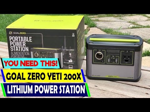 GOAL ZERO YETI 200X Review | The ULTIMATE 5 Lb Power Station for Bushcraft & Off-Grid Camping