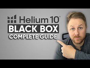 Helium10 Black Box Step By Step | Amazon FBA Product Research Tutorial 2022