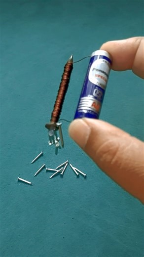 Electromagnetic 🧲 Project #diy #shortsviral #electromagneticfield #science