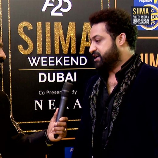 41K views · 5.1K reactions | Jr NTR about erasing language barriers of Indian cinema on the red carpet of the South Movie Awards. #JrNTR #RRR #Devara #SIIMA2023 #SIIMARedcarpet | SIIMA | Facebook
