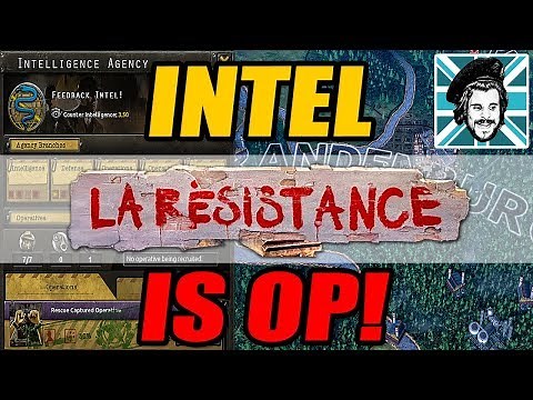 Hearts of Iron IV INTEL IS OP! - La Resistance DLC