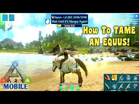 Ark Mobile Easy Equus Tame (Equus Pursuit) | Equus Taming Ark Mobile | Equus Ability | Equus Lasso