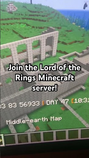 Middle Earth in Minecraft #william #bill #violette1st #minecraft #videogame #crazy