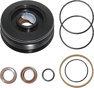 Trim Piston Repair Seal Kit Compatible with 2004-2012 Evinrude E-TEC 3 Cylinder & V4 Engines, Replaces 5008985 5008773 5005756 5007776 5008949 - Hydraulic Trim Cylinder Seal Set