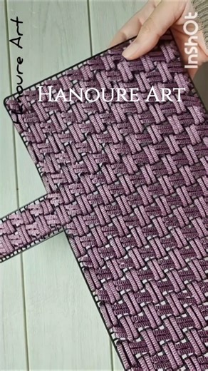 Beautiful sititches on plastic canvas mesh #handmadebags #hanoureart #fashion