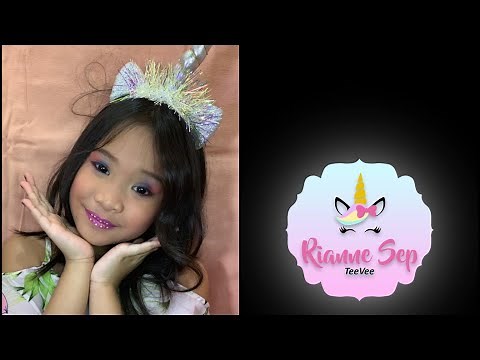 UNICORN MAKEUP TUTORIAL | Kids | Rianne Sep
