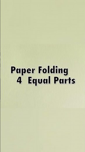 Learn Fractions with Paper Folding #homeschooling