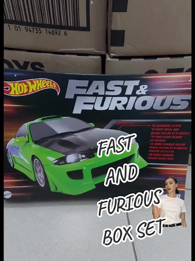 Fast and Furious Hot Wheels FNF Box Set