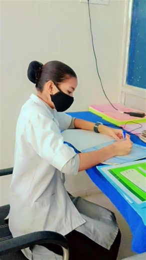 79th day clinical duty 🏥 Bsc nursing students life #clinic #doctor