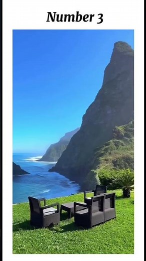 The Best Viewpoint in Madeira Island 😍#madeira #portugal #travel #wanderlust #beautifulplaces