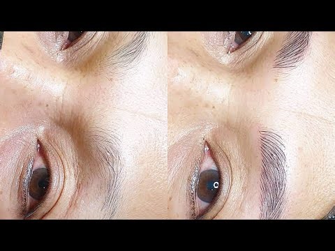 THE MICROBLADING EYEBROW STEP BY STEP FULL PROCEDURE | Estela D'ESCLAVELLES