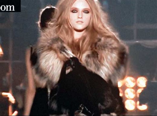 DSQUARED2 Fashion Show Highlights Featuring Slavic Doll