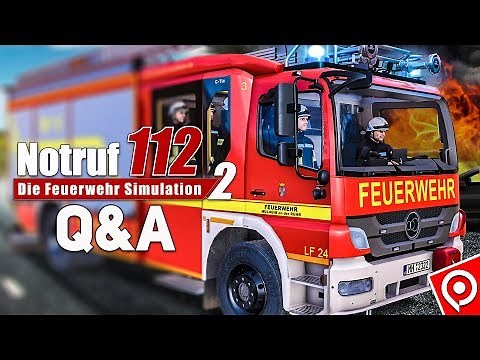 NOTRUF 2 Q&A: Konsole, Freiwillige Feuerwehr, Goodies | Feuerwehr Simulator Notruf 112
