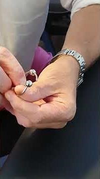 Platinum Ring - Frenulum Male Genital Ring - Custom designed