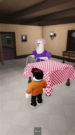 Rarblox escape GRUMPY GRAN ROBLOX #roblox #shorts