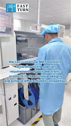 SMT Pick and Place Machine in Action PCB Assembly Process##pcba #electronicsmanufacturing