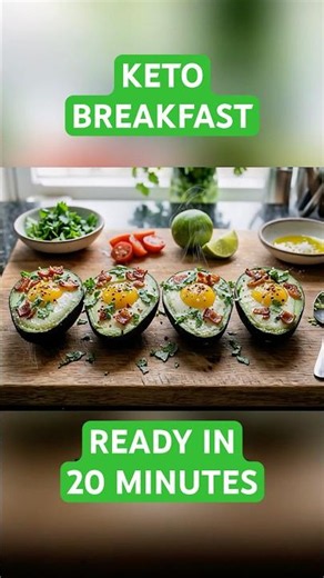 Keto Breakfast Hack: Avocado Egg Boats