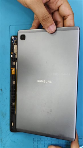 Samsung Galaxy Tab A7 Lite Back Panel Open | How to Open Tab A7 Lite Safely | Hello Phones #shorts