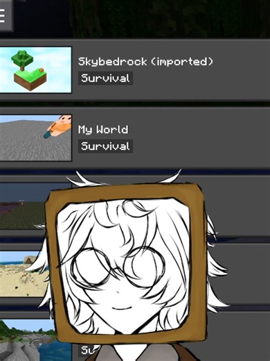 minecraft skyblock with @jeanster._ #MINECRAFT #FYP #FUNNY #SATIRE