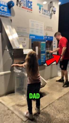 She Trusted Her Dad... Until the Ice Machine Struck! 😂🧊