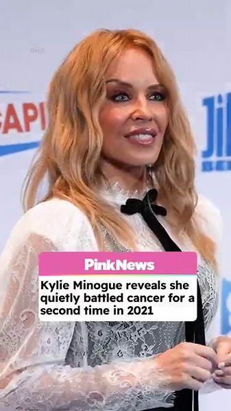 Kylie Minogue has revealed that she was diagnosed with cancer for a second time in early 2021