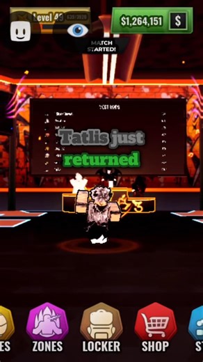 Getting the Tatlis Style🥽💠🔓 In BBZ!🏀👑 | (#roblox)