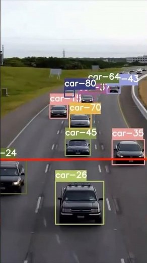 YOLOv4 & DeepSORT for Vehicle counting
