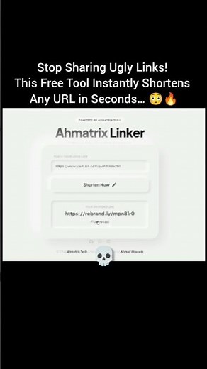 99% People Still Share Long Links 😳 | Free URL Shortener Tool #shorts