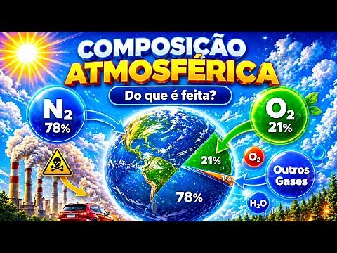 COMPOSIÇÃO DA ATMOSFERA: Os Principais Gases que Formam nossa Camada de Ar