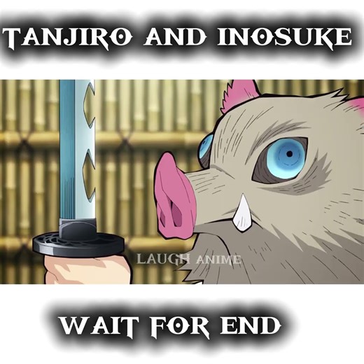 🤭 Inosuke’s Wild Behavior Makes Tanjiro Lose It! | Funny Moments #laughanime #demonslayer