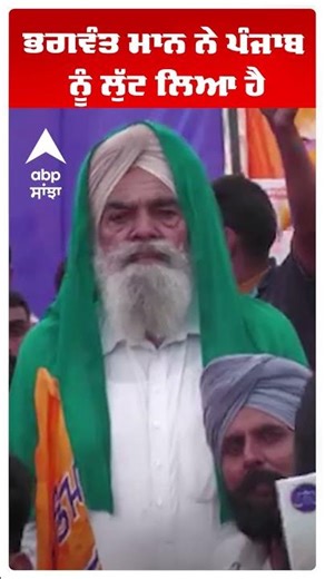 ਭਗਵੰਤ ਮਾਨ ਨੇ ਪੰਜਾਬ ਨੂੰ ਲੁੱਟ ਲਿਆ ਹੈ