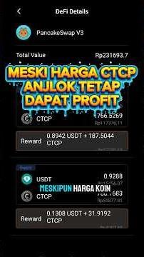 KOIN CTCP ANJLOK TETAP DAPAT PROFIT #farming #berkebun #pancakeswap #farmingkoin #ctcplus #ctcp #fyp