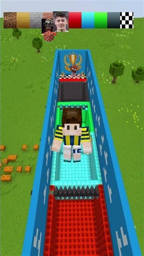 🥇Minecraft Jumping Challenge! #minecraft #shorts