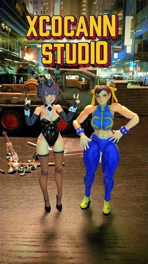 Size comparison | Snail Shell 1/12 Armored Bunny Girl Anneliese #actionfigure #toyreview