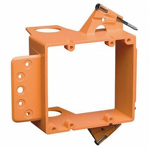 Carlon 2-Gang Low-Voltage Bracket (SC200AR) SC200AR