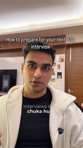 Parikshit Pruthi | Crack your next DSA interview Comment the word “DSA” and I will send you the document [DSA, Interview, FAANG, AI, FYP, Amazon, Google,... | Instagram