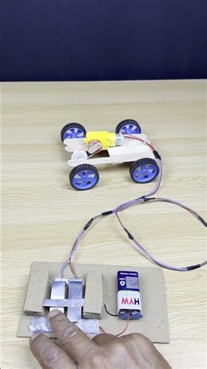 DIY RC Car That Actually Works 🚗⚡ #shorts #diy #rccar