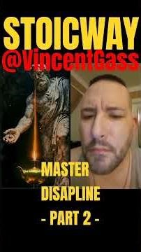 #stoicway "MASTER DISAPLINE -PART 2- #becomemasterofyourmind #disapline #dedicationisyourmedication