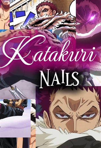 Katakuri One Piece Themed Nails