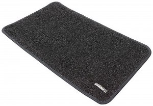 Prest-O-Fit Interior RV Step Rug - 23-1/2" Wide x 13-1/2" Deep - Black - Qty 1 Prest-O-Fit RV Rugs P