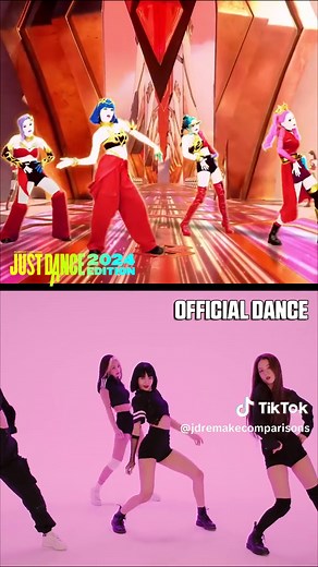 How You Like That Just Dance 2024 Choreography Comparison