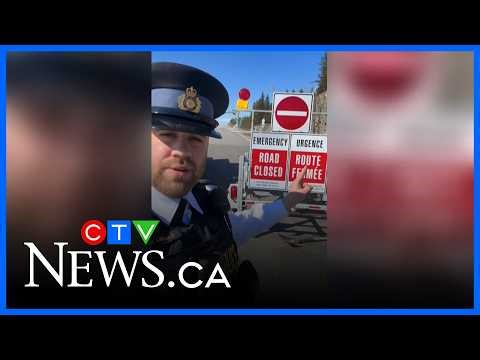Driving on closed road? $110 fine, 3 demerit points