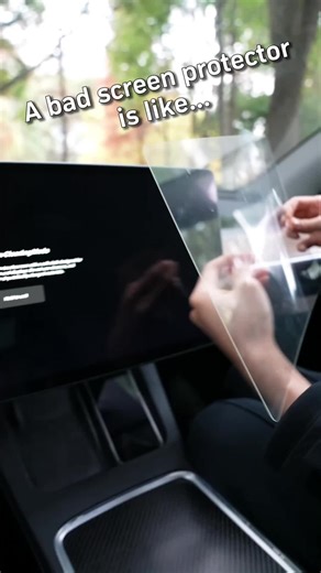 A Bad Screen Protector Experience for Tesla Owners