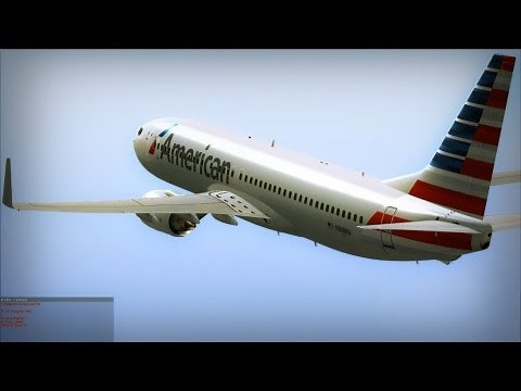 [FSX] 737-800 NGX American Airlines + GSX + FS2Crew + REX Ess. Plus