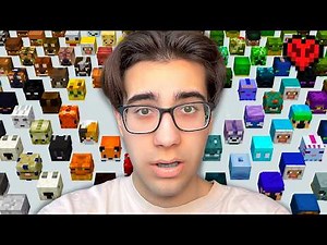 Megszereztem az ÖSSZES Mob Fejet Minecraft Hardcoreban!