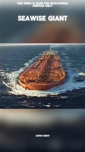 World’s Largest Ship Ever! #science #shorts