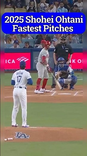 2025 Shohei Ohtani Fastest Pitches #mlb #pitcher #pitching #dodgers #shoheiohtani #大谷翔平 #ohtani