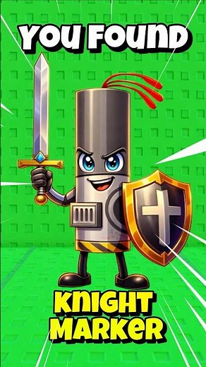 How to get Knight Marker🗡️Find the Marker✨🖌️Roblox💫🖍️