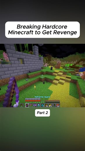 Breaking Hardcore Minecraft to Get Revenge