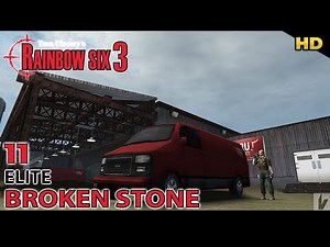 Rainbow Six 3 Raven Shield "Broken Stone" Gameplay Walkthrough on ELITE | Mission 11 | Lone Wolf
